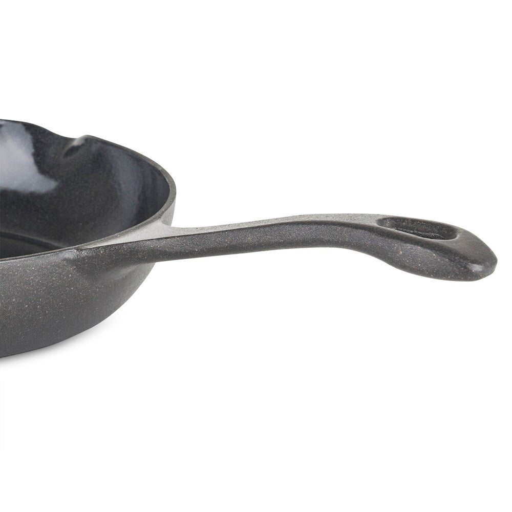 Viking Cast Iron 10.5 inch Chef's Pan with Spouts, Enamel Coated