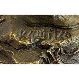 Viking Warrior By Kamiko Bronze Sculpture Japanese Artist Figurine Home Decor