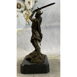 Viking Warrior By Kamiko Bronze Sculpture Japanese Artist Figurine Home Decor