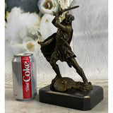 Viking Warrior By Kamiko Bronze Sculpture Japanese Artist Figurine Home Decor