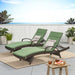 Vilano Outdoor Cushioned Lounge Chair (Set of 2) by Christopher Knight Home