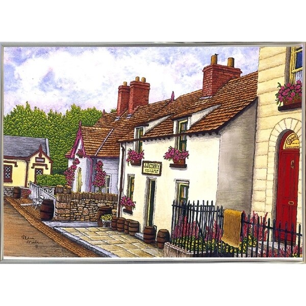 Village Of Bun Ratty-THEWIN9629 Print 14.25"x18" by Thelma Winter