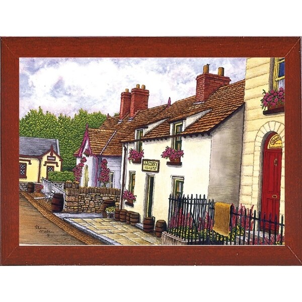 Village Of Bun Ratty-THEWIN9629 Print 14.25"x18" by Thelma Winter