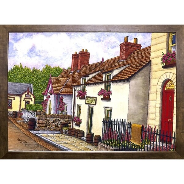 Village Of Bun Ratty-THEWIN9629 Print 14.25"x18" by Thelma Winter