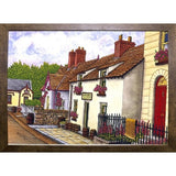Village Of Bun Ratty-THEWIN9629 Print 14.25"x18" by Thelma Winter