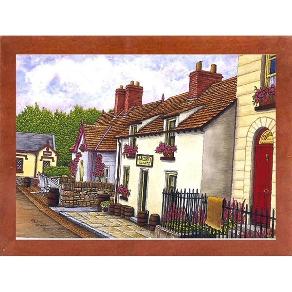 Village Of Bun Ratty-THEWIN9629 Print 14.25"x18" by Thelma Winter