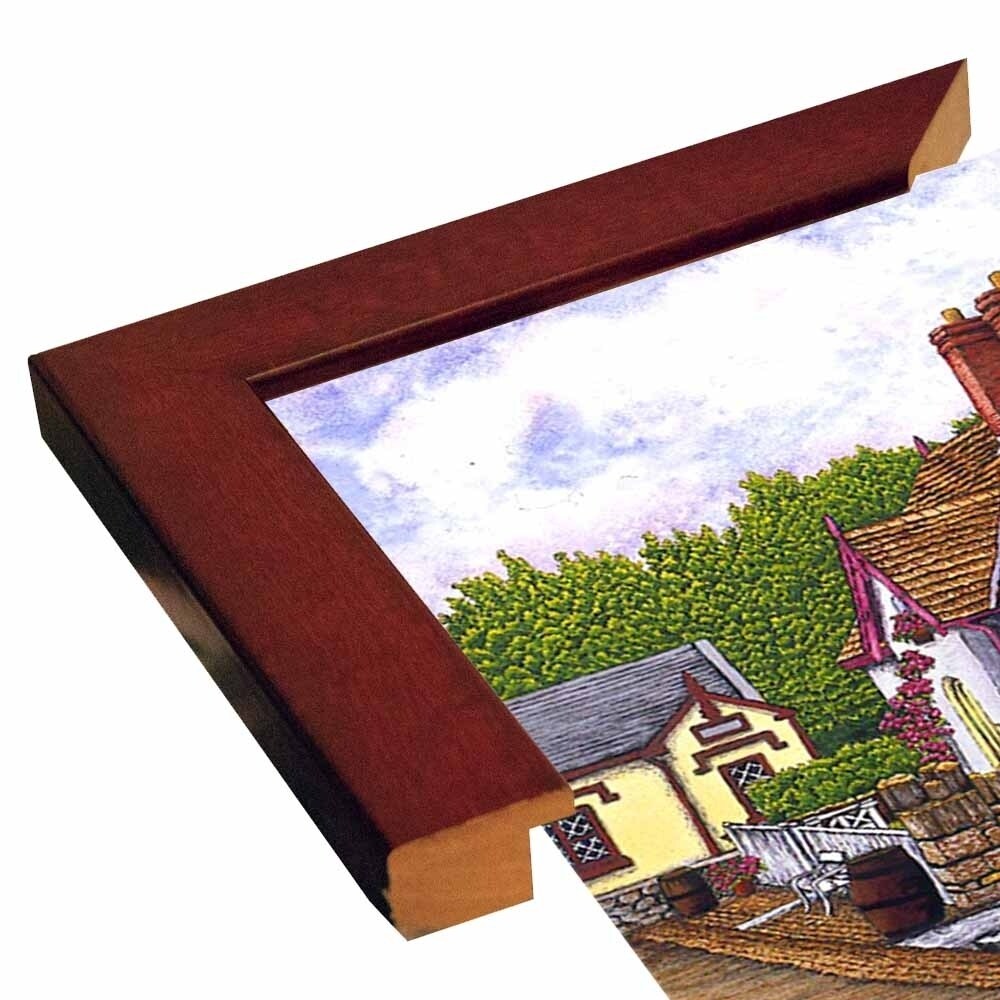 Village Of Bun Ratty-THEWIN9629 Print 14.25"x18" by Thelma Winter