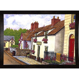 Village Of Bun Ratty-THEWIN9629 Print 14.25"x18" by Thelma Winter