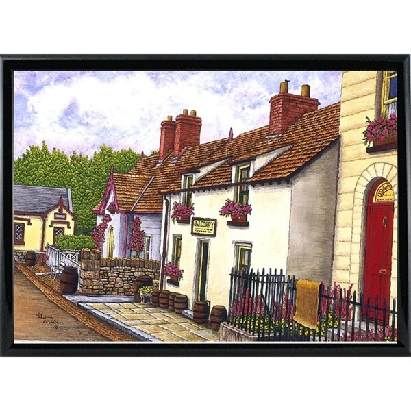 Village Of Bun Ratty-THEWIN9629 Print 14.25"x18" by Thelma Winter