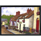 Village Of Bun Ratty-THEWIN9629 Print 14.25"x18" by Thelma Winter