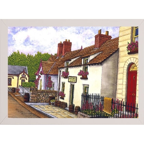 Village Of Bun Ratty-THEWIN9629 Print 14.25"x18" by Thelma Winter