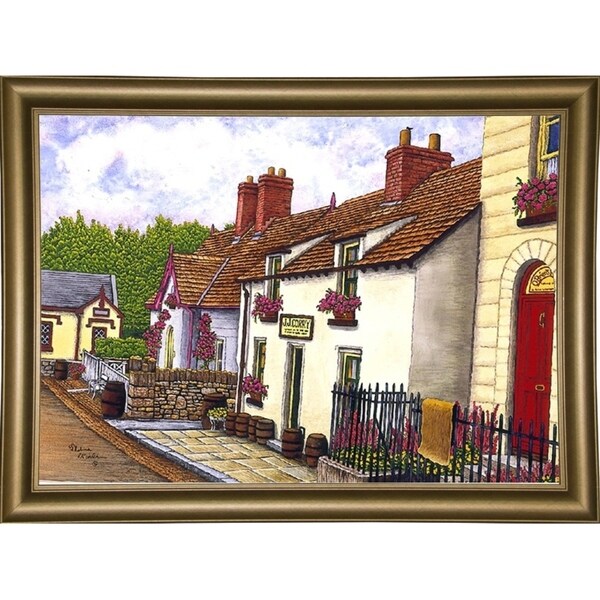 Village Of Bun Ratty-THEWIN9629 Print 14.25"x18" by Thelma Winter