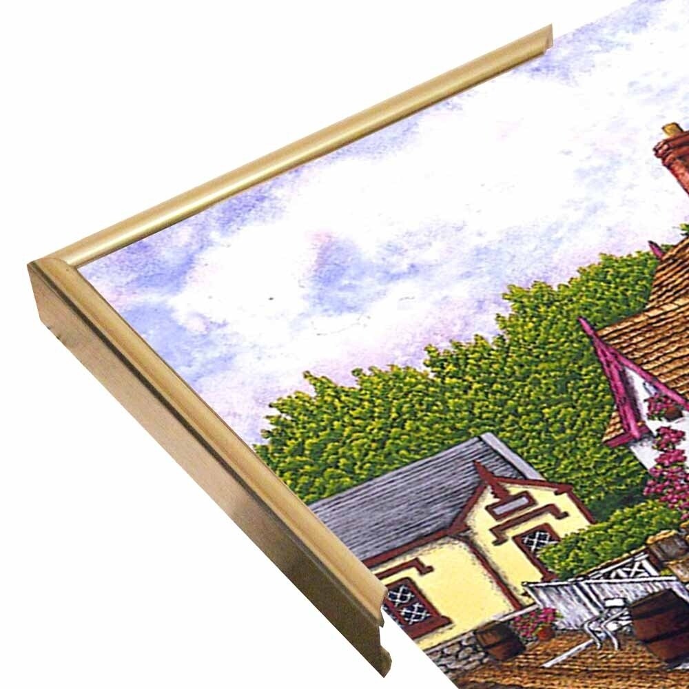Village Of Bun Ratty-THEWIN9629 Print 14.25"x18" by Thelma Winter