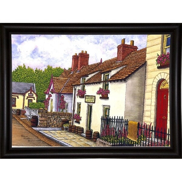 Village Of Bun Ratty-THEWIN9629 Print 14.25"x18" by Thelma Winter