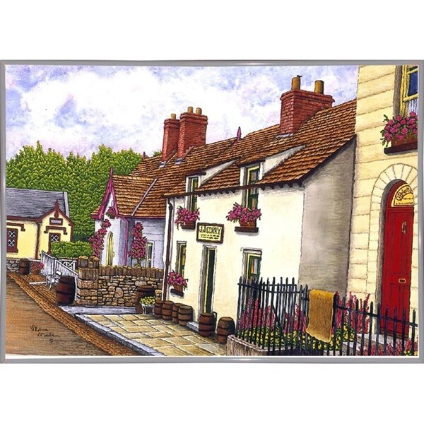 Village Of Bun Ratty-THEWIN9629 Print 14.25"x18" by Thelma Winter