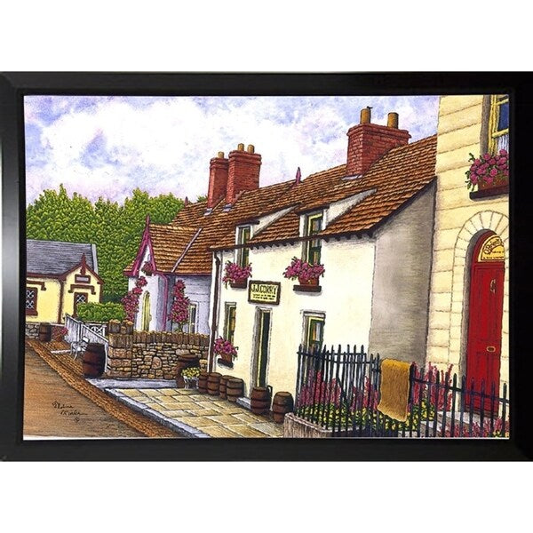 Village Of Bun Ratty-THEWIN9629 Print 14.25"x18" by Thelma Winter