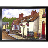 Village Of Bun Ratty-THEWIN9629 Print 14.25"x18" by Thelma Winter