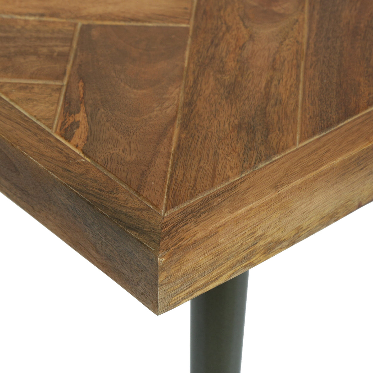Villard Mango Wood Handcrafted Parquet Coffee Table by Christopher Knight Home - 40.00" L x 22.00" W x 18.00" H