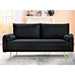 Villeda 70''W Polyester Square Arms Sofa