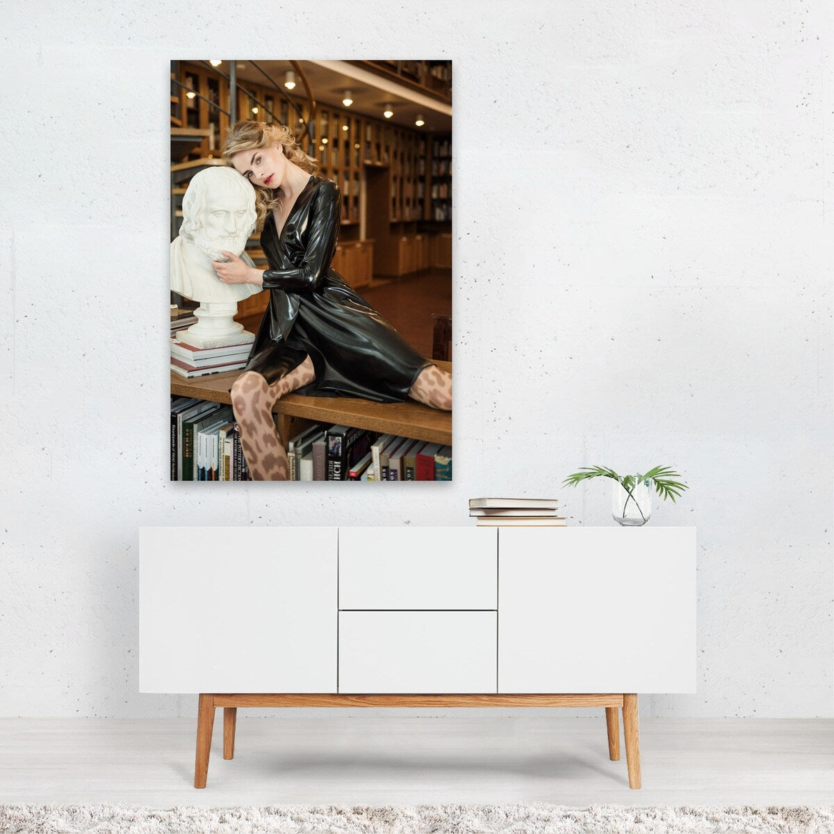 Vilnius Vilnius County Lithuania The Thinker Art Print/Poster
