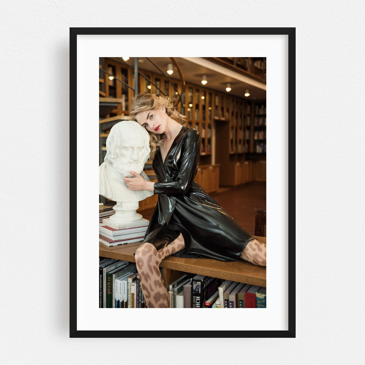 Vilnius Vilnius County Lithuania The Thinker Art Print/Poster