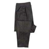 Vince Camuto Women's Crocodile Embossed Leggings (XXL, Black)