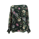 Vince Camuto Women's Floral-Print Batwing Sleeve Blouse