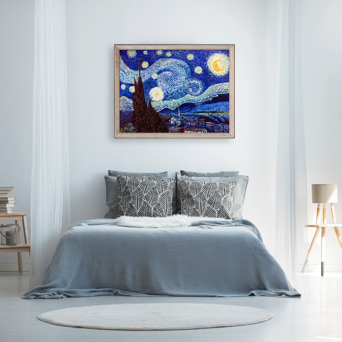 Vincent Van Gogh 'Starry Night' Hand Painted Oil Reproduction