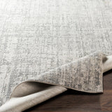 Vincente Grey Modern Area Rug - 8'10" x 12'3"