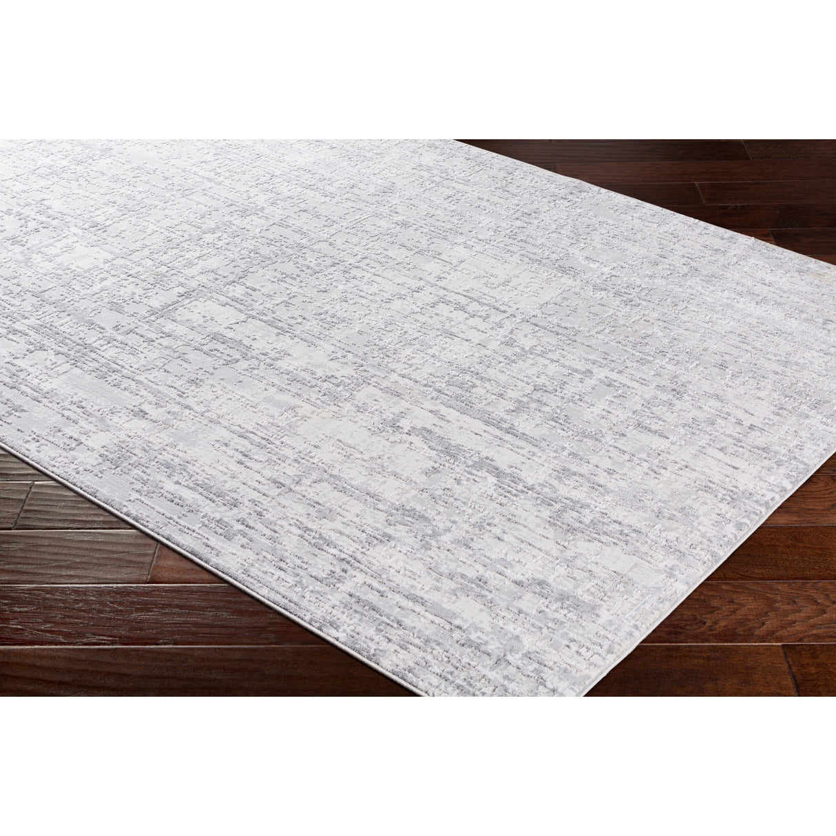 Vincente Grey Modern Area Rug - 8'10" x 12'3"