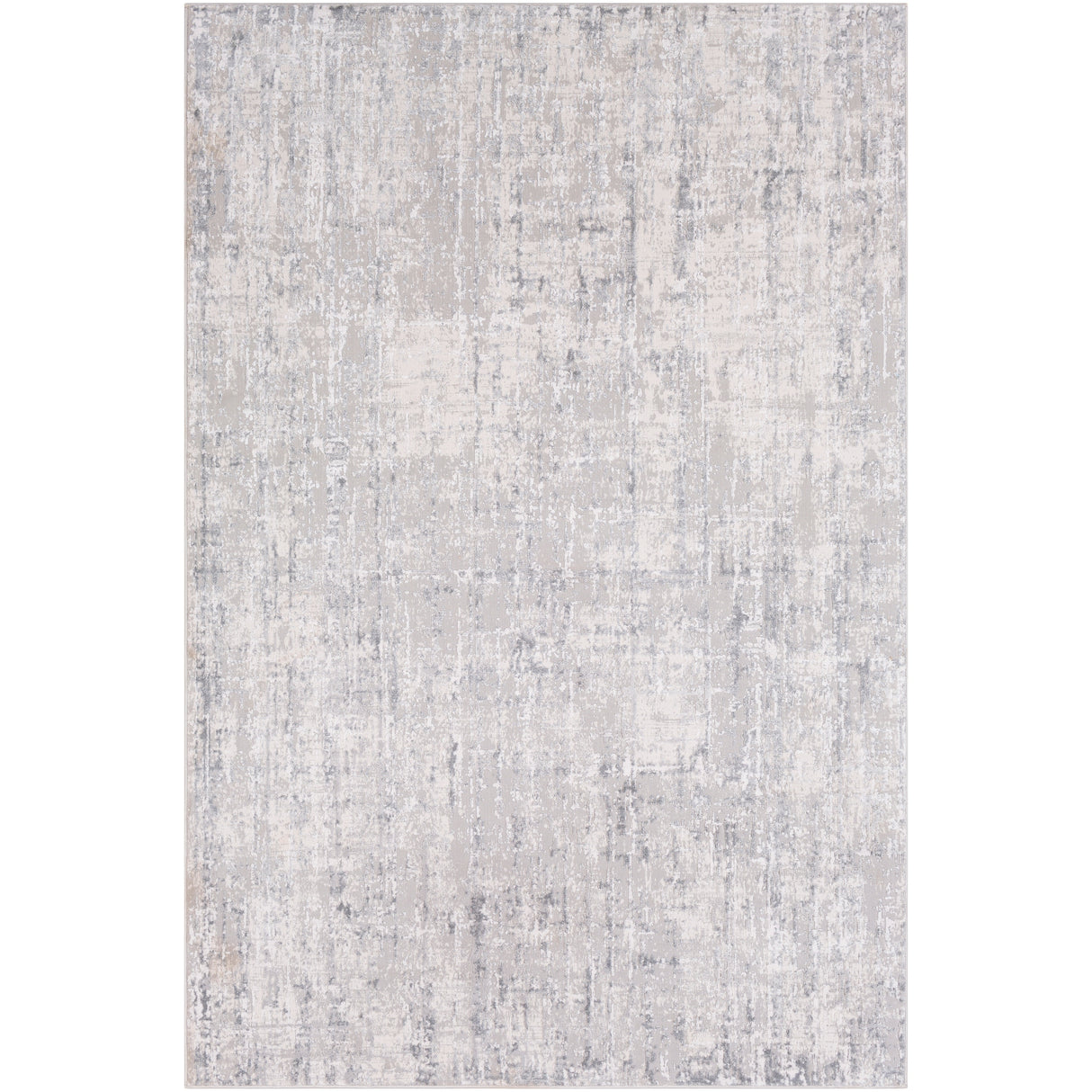 Vincente Grey Modern Area Rug - 8'10" x 12'3"
