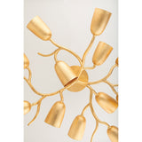 Vine - 12 Light Semi Flush Light