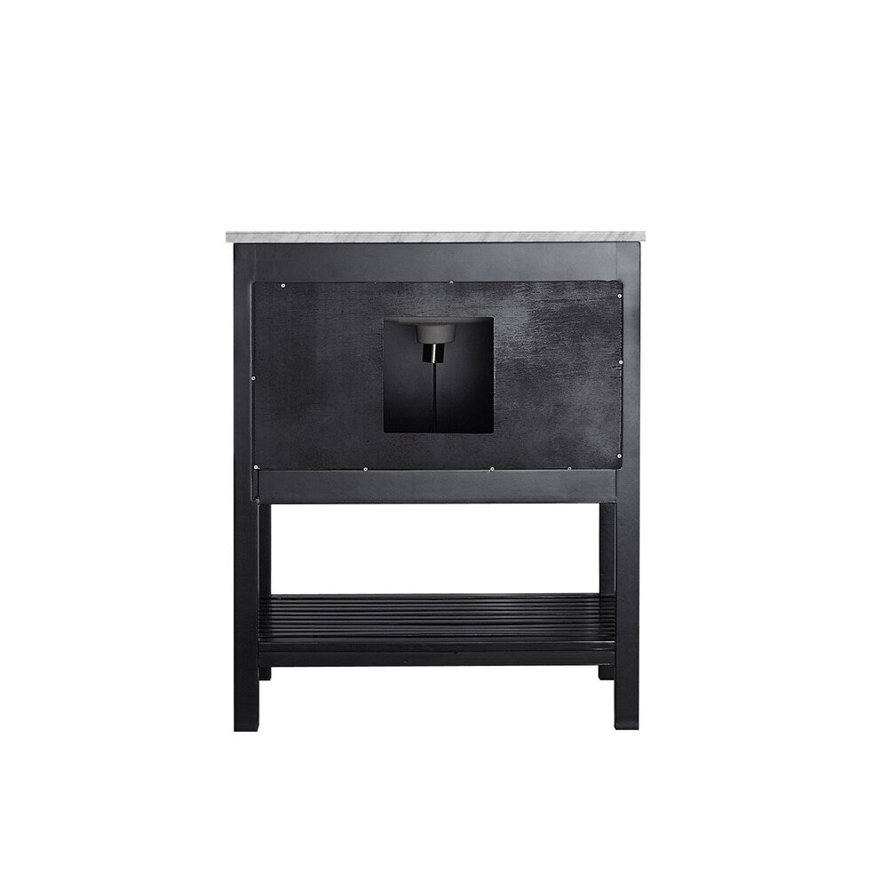 Vinnova Florence 30-inch Vanity in Espresso with Mirror