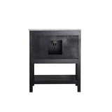Vinnova Florence 30-inch Vanity in Espresso with Mirror