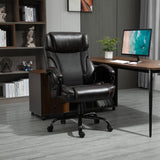 Vinsetto 484LBS Big and Tall Ergonomic Executive Office Chair High Back Adjustable Computer Task Chair Swivel PU Leather