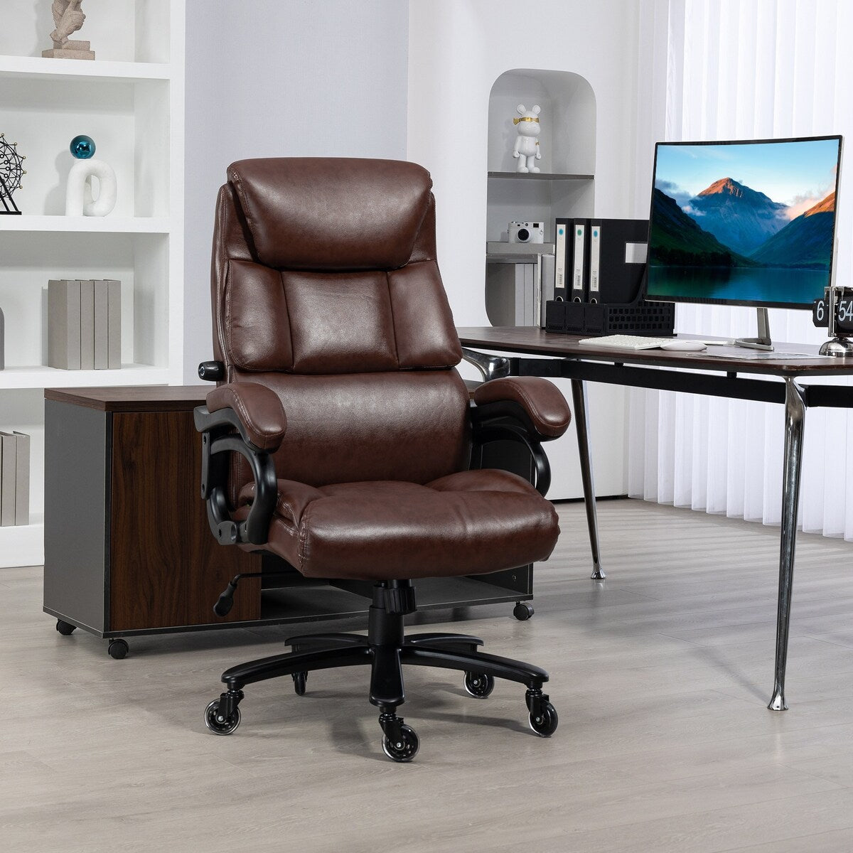 Vinsetto PU Leather Office Chair