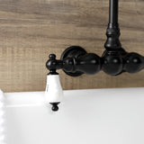 Kingston Brass Vintage 3-3/8 Inch Wall Mount Tub Faucet