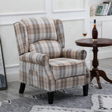 Vintage Armchair Sofa Comfortable Upholstered leisure chair / Recliner Chair for Living Room