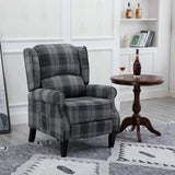 Vintage Armchair Sofa Comfortable Upholstered leisure chair / Recliner Chair for Living Room
