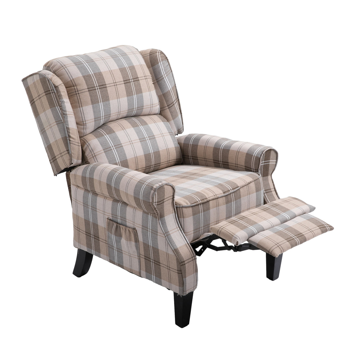 Vintage Armchair Sofa Comfortable Upholstered leisure chair / Recliner Chair for Living Room