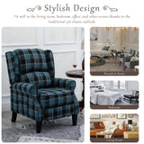 Vintage Armchair Sofa Comfortable Upholstered leisure chair / Recliner Chair for Living Room