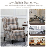 Vintage Armchair Sofa Comfortable Upholstered leisure chair / Recliner Chair for Living Room