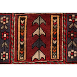 Vintage Bakhtiari Patchwork Oriental Handmade Wool Persian Area Rug - 9'10" x 6'10"