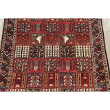 Vintage Bakhtiari Patchwork Oriental Handmade Wool Persian Area Rug - 9'10" x 6'10"