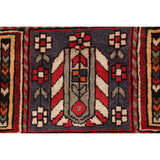 Vintage Bakhtiari Patchwork Oriental Handmade Wool Persian Area Rug - 9'10" x 6'10"