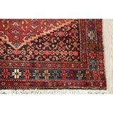 Vintage Bidjar Tribal Oriental Hand Knotted Wool Persian Area Rug - 6'5" x 4'7"