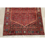 Vintage Bidjar Tribal Oriental Hand Knotted Wool Persian Area Rug - 6'5" x 4'7"