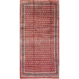 Vintage Botemir Carpet Hand Knotted Wool Persian Traditional Rug - 8'1" x 4'1" Runner
