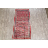 Vintage Botemir Carpet Hand Knotted Wool Persian Traditional Rug - 8'1" x 4'1" Runner