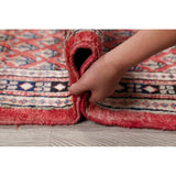Vintage Botemir Carpet Hand Knotted Wool Persian Traditional Rug - 8'1" x 4'1" Runner